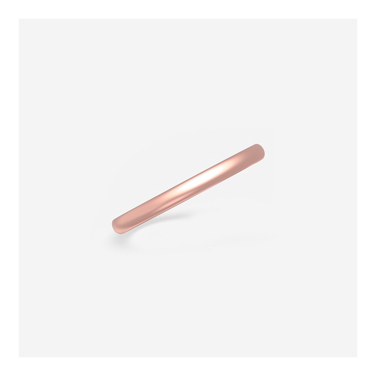 Additional Image 1 for  2mm Dome Wedding Band